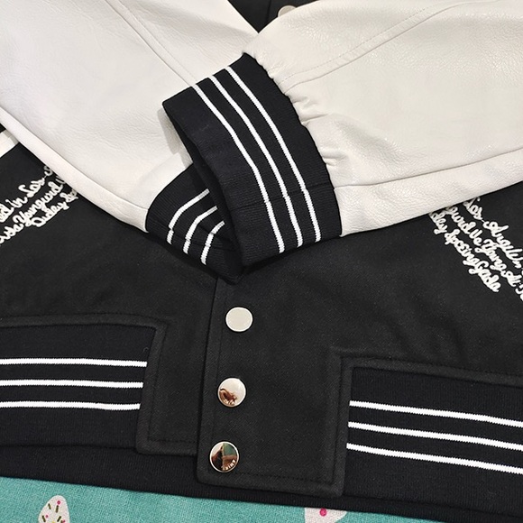 AMIRI Hockey Fighters Baseball Jacket - Picture 2 of 10